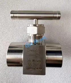 1PC SWAGELOK SS-26VF6 NEEDLE VALVE NEW DHL SHIPPING