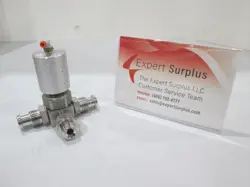 SWAGELOK, 6LV-DFC777P1-C, 3 WAY MANUAL DIAPHRAGM VALVE, USED