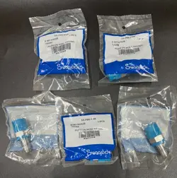 X5 NEW FACTORY SEALED SWAGELOK SS-PB8-PM8 PUSH ON HOSE FITTING
