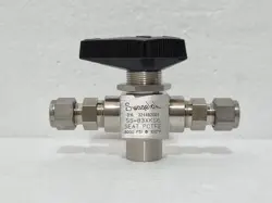 SWAGELOK SS-83XKS6, HIGH PRESSURE 3-WAY BALL VALVE 3/8