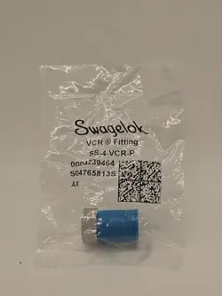 SWAGELOK SS-4-VCR-P STAINLESS STEEL VCR FACE SEAL PLUG 1/4