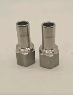 LOT 2 SWAGELOK SS-8-TA-7-6 , TUBE ADAPTER, 1/2