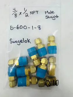 SWAGELOK B-600-1-8 MALE 3/8