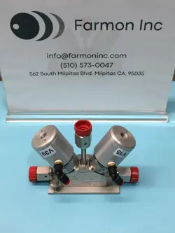 SWAGELOK 6LV-D1V222P-AA STAINLESS STEEL DUAL BELLOWS VALVE, 157805