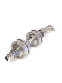 GELMAN 2220 47MM STAINLESS STEEL FILTER W/SWAGELOK QF8-B-316 MALE PIPE FREE SHIP