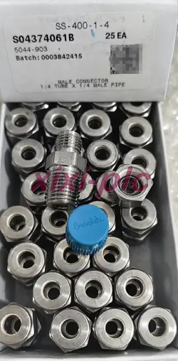 10PCS  NEW SWAGELOK  SS-400-1-4  STAINLESS STEEL TUBE FITTINGS DHL SHIPPING