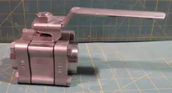 SWAGELOK WHITNEY SS-T65MF16 SS 1000 PSI 60 SERIES THERMAL SERVICE BALL VALVE
