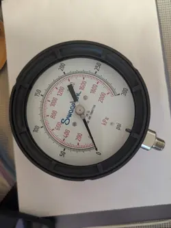 RANGE 100PSI/KPA 1/4MNPT