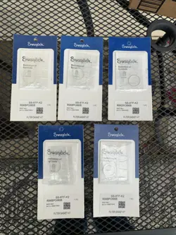 QTY 5- SWAGELOK GASKET KITS FOR 4F SERIES IN-LINE PARTICULATE FILTERS, SS-8TF-K2