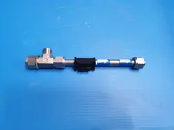 HAM-LET 316 SU8 16MM T FITTING W/ SWAGELOK 316 TKZ FITTING + 140MM X 10MM STAINL