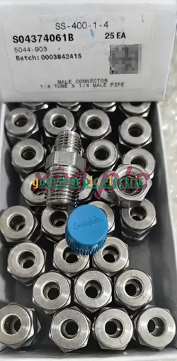 10PCS NEW SWAGELOK SS-400-1-4 STAINLESS STEEL TUBE FITTINGS DHL SHIPPING