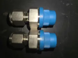 2-SWAGELOK SS-400-1-4RS STAINLESS STEEL 1/4” OD TUBE X 1/4