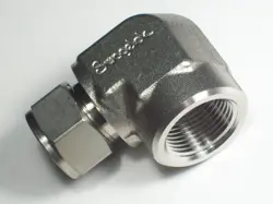 1- SWAGELOK STAINLESS STEEL ELBOW CONNECTOR, 3/4