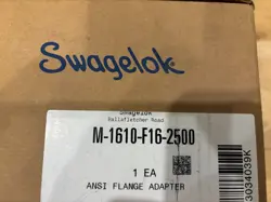 1 - SWAGELOK ALLOY 400 ANSI FLANGE ADAPTER M-1610-F16-2500