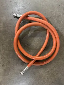 USED - SWAGELOK W SERIES FLEXIBLE ORANGE COMPRESSION HOSE 3/4