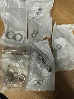 MISC. COMPRESSION FERRULE SETS - LOT OF 5 YOR-LOK SWAGELOK SUPERLOK