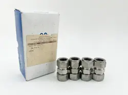 NEW BOX OF 4 SWAGELOK SS-1210-6 TUBE FITTING 3/4