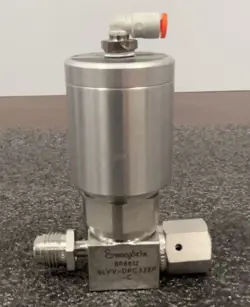 SWAGELOK 6LVV-DPC323P-C 316L UHP HIGH FLOW 3-PORT DIAPHRAGM SEALED VALVE