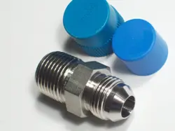 1 - SWAGELOK STAINLESS STEEL ADAPTER, 3/4-16 JIC X 1/2