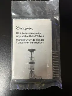 SWAGELOK, RL3 PROPORTIONAL RELIEF VALVE, SPRING ONLY