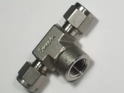 1- SWAGELOK STAINLESS STEEL BRANCH TEE, 1/4