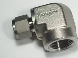 1 - SWAGELOK ELBOW CONNECTOR FITTING, 1/2