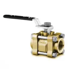 SWAGELOK B-65TF16 BRASS 3-PIECE 60 SERIES BALL VALVE