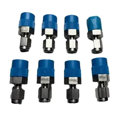(8) SWAGELOK SS 1/8” TUBE X 1/8” MALE NPT PIPE CONNECTOR FITTINGS NOS USA