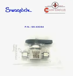~NEW~ SWAGELOK P.N.: SS-43GS4, 1/4 SS-316, 2-WAY SERIES TUBING BALL VALVE!