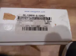 FOUR SS-12NBS8-G-12457 HI-TEMP /HI PREASSURE SWAGELOK VALVE (ONE LOT 0F 4)