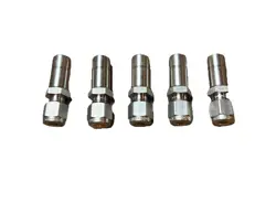 (5) SWAGELOK SS-400-R-8 REDUCER TUBE FITTINGS 1/4” X 1/2” SS ADAPTER NOS