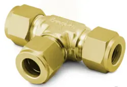 BRASS SWAGELOK TEE
