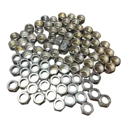 LOT OF 88 1/2” STAINLESS TUBE NUTS – SWAGELOK CAJON – NOS & LIGHT USE