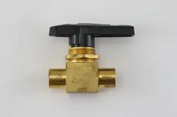 BALL VALVE 40 SERIES, SWAGELOK/WHITEY, 316 STEM, 1/4 NPT B-44F4