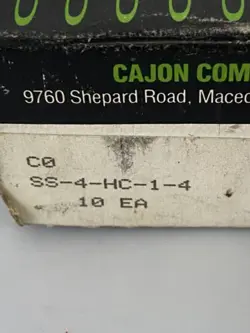 BARB CONNECTOR 1/4