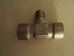 SS-4-BT, SWAGELOK BRANCH TEE 1/4 NPT, STAINLESS STEEL