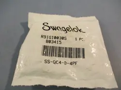 SWAGELOK SS-QC4-D-4PF STAINLESS