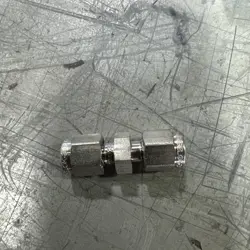 1 EA SWAGELOK STAINLESS STEEL UNION FITTING, 1/8