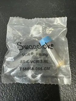 FITTING SS-4-VCR-3-BL