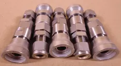 (5X) SWAGELOK SS-QC6-B1-600 QUICK CONNECT, 0.5 CV, 3/8