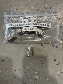 SWAGELOK SS-600-C  CAP FITTING, 3/8