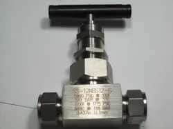 1- SWAGELOK SEVERE SERVICE GRAFOIL PACKED NEEDLE VALVE, 3/4