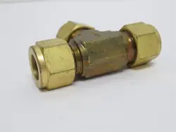 BRASS TUBE FITTING;