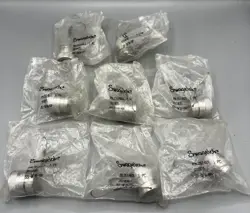 LOT OF 8 SWAGELOK STAINLESS STEEL FULL FLOW QUICK CONNECT STEM SS-QF8-SP NEW