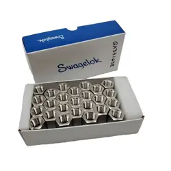 (QTY 25) SWAGELOK SS-4-CP, 316 STAINLESS 1/4
