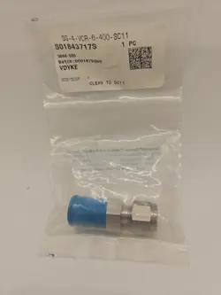 SWAGELOK SS-4-VCR-6-40-SC11 FACE SEAL FITTING TUBE FITTING CONNECTOR BODY, 1/4
