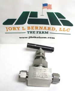 SWAGELOK, SS-12NBS8, SST SEVERE SERVICE BONNET NEEDLE VALVE, 1/2