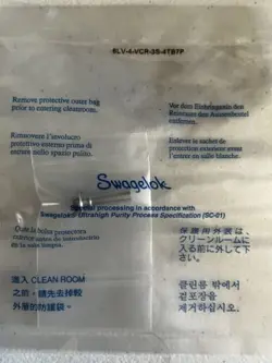 SWAGELOK 6LV-4-VCR-3S-4TB7P (LOT OF 10).