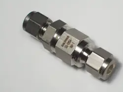 5- SWAGELOK STAINLESS STEEL 6000 PSI CHECK VALVE, 1/4