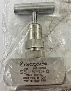 SWAGELOK SS-5PDF8 NEEDLE VALVE
